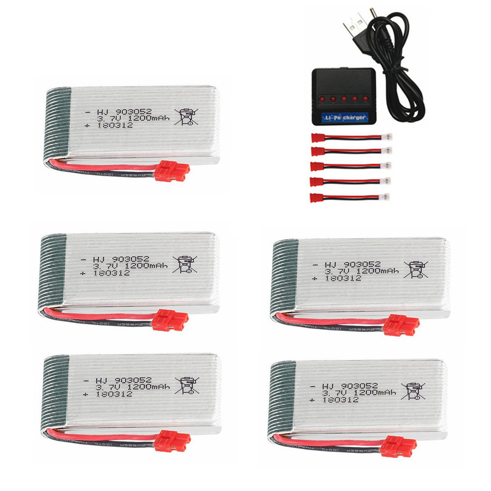 Drone Charger - 3,7 V 1200 mAh 903052 lipo