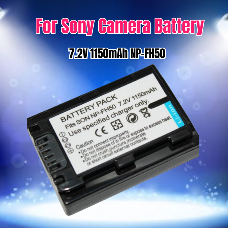 Drone Battery - 7,2 V 1150 mAh NP-FH50 Kamera-Akku