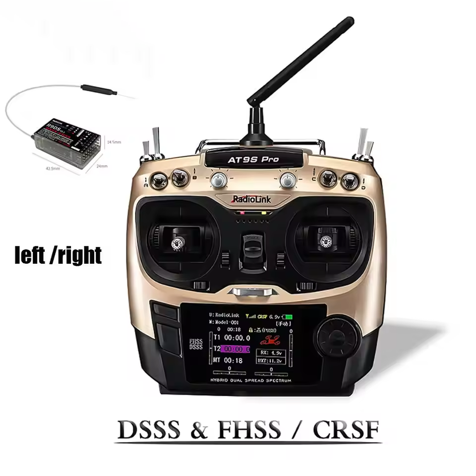 Radiolink AT9SPro 12CH 2.4G DS – Drone Battery Bewertung und Preis