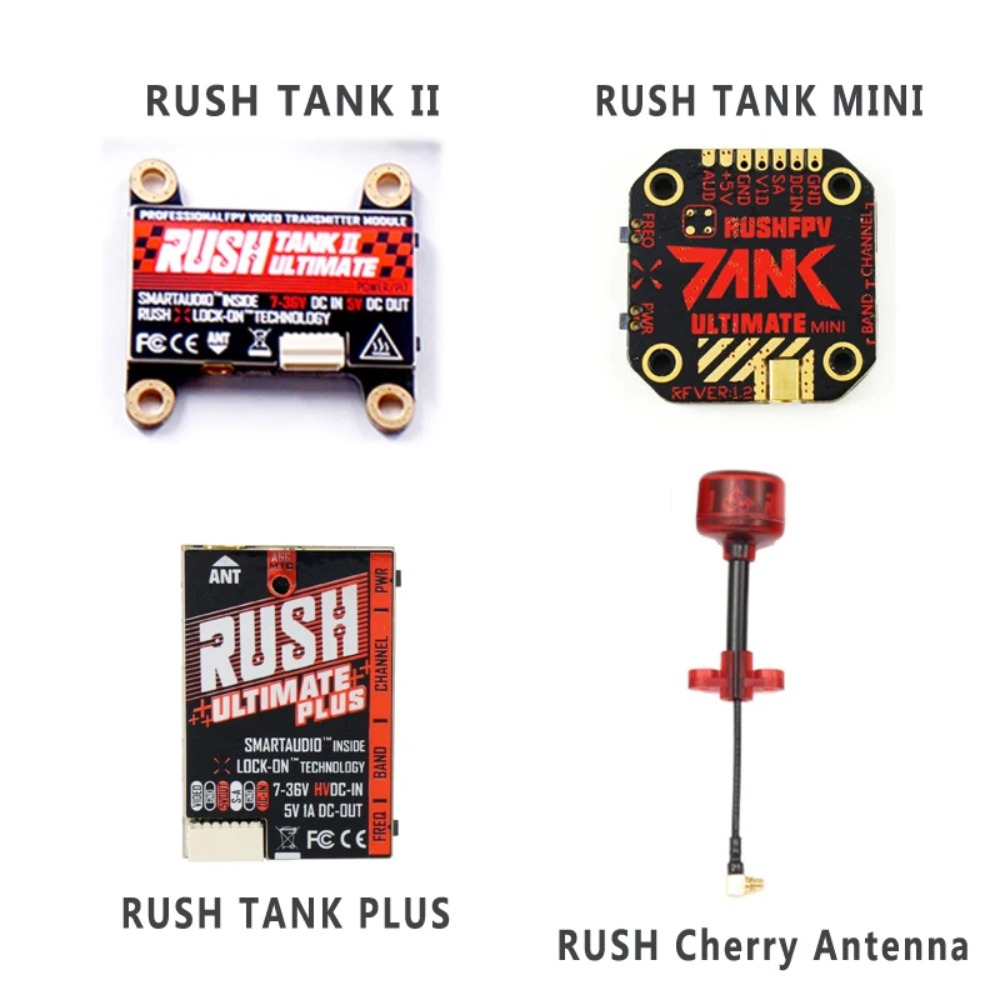 RUSH TANK Ultimate II/Mini/PLU – Drone Antenna Bewertung und Preis